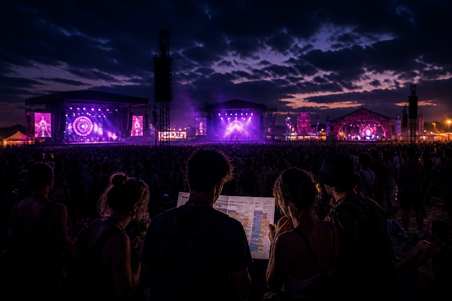 Festival crowd — planning beyond spreadsheets